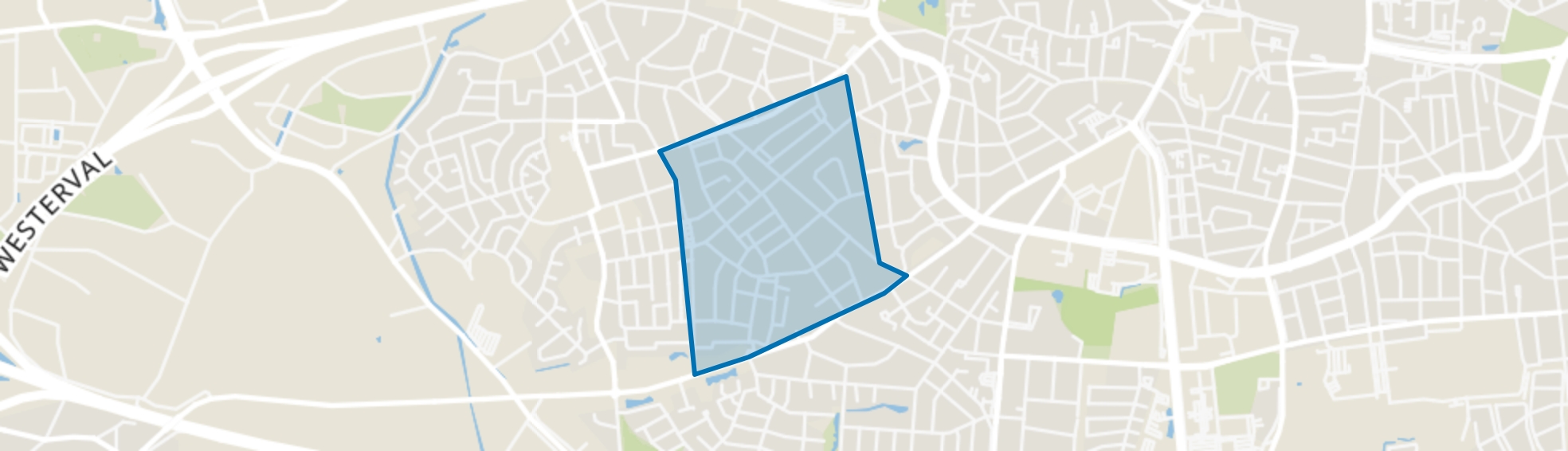 Stevenfenne, Enschede map