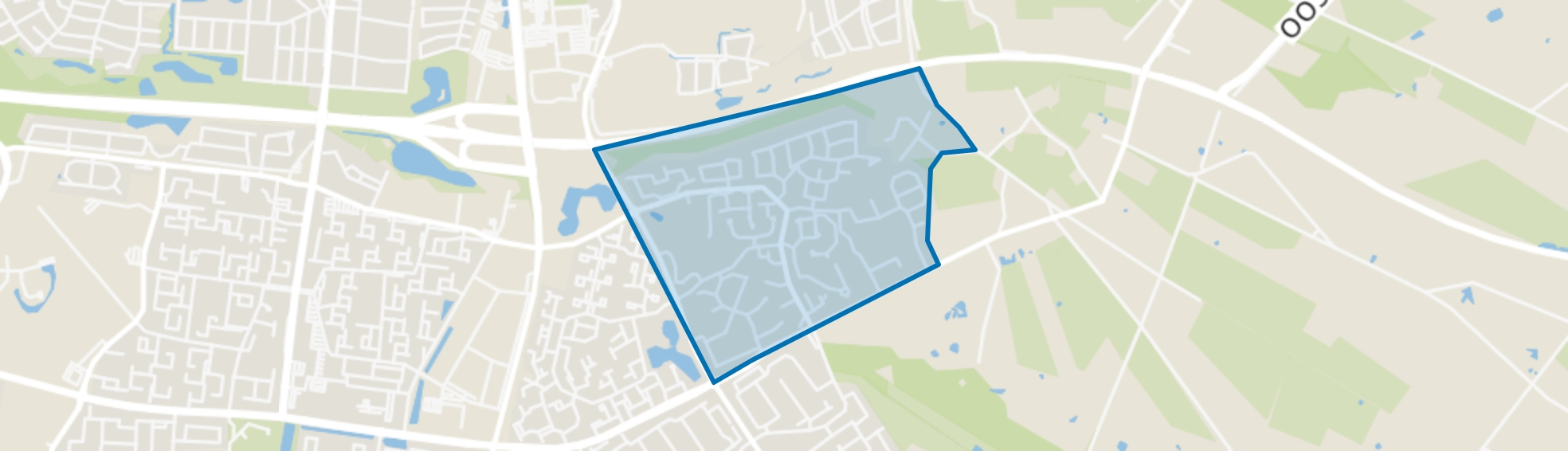 Stroinkslanden Noord-Oost, Enschede map