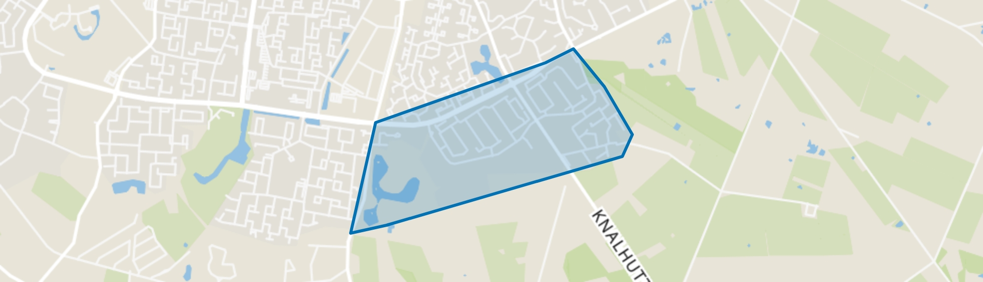Stroinkslanden-Zuid, Enschede map