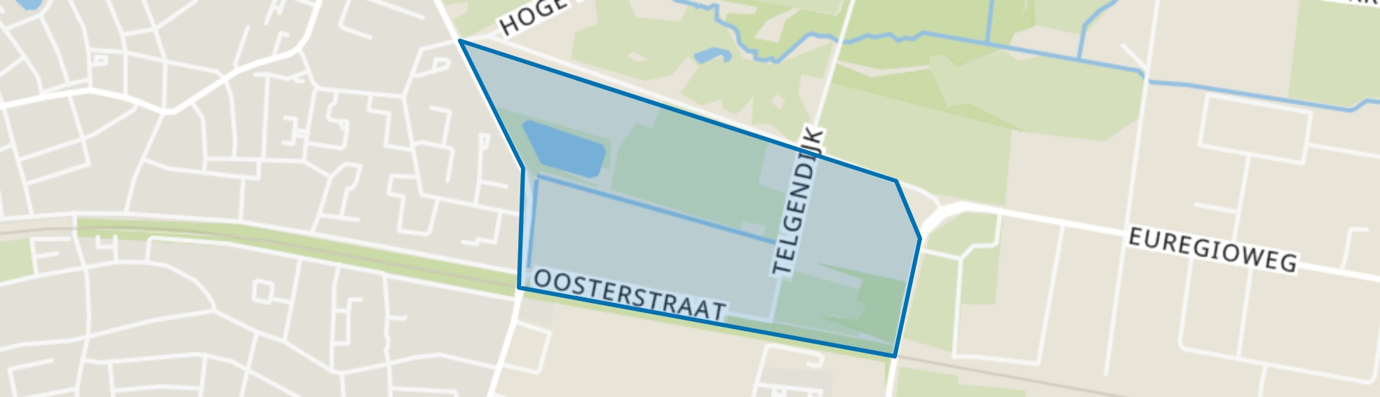 't Weldink, Enschede map
