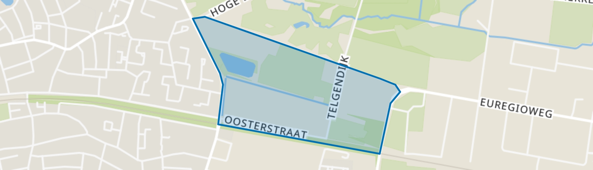 't Weldink, Enschede map