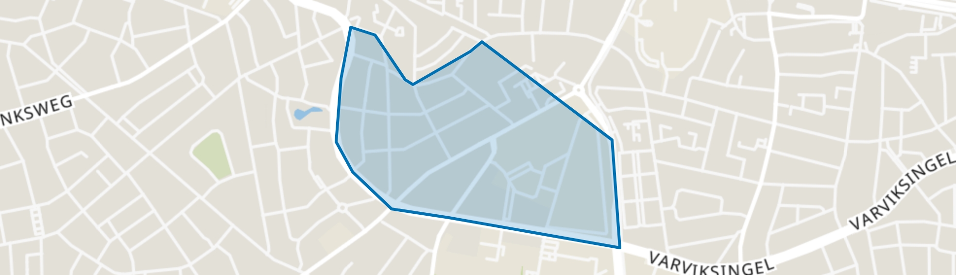 Veldkamp-Getfert-West, Enschede map