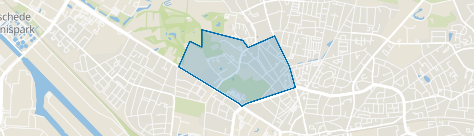Walhof-Roessingh, Enschede map
