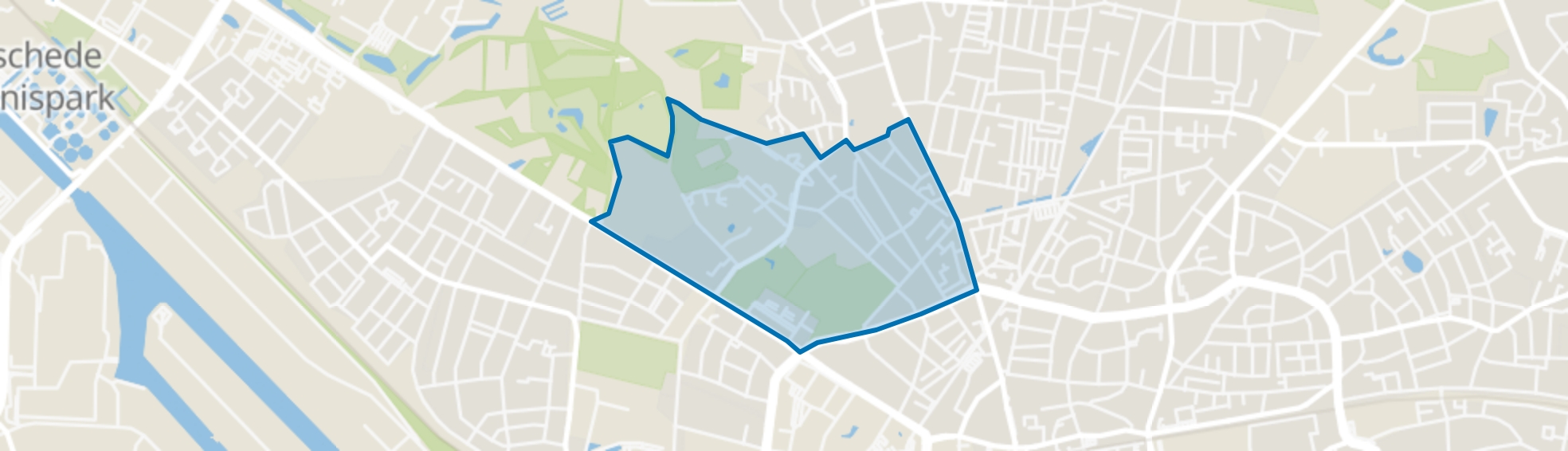 Walhof-Roessingh, Enschede map