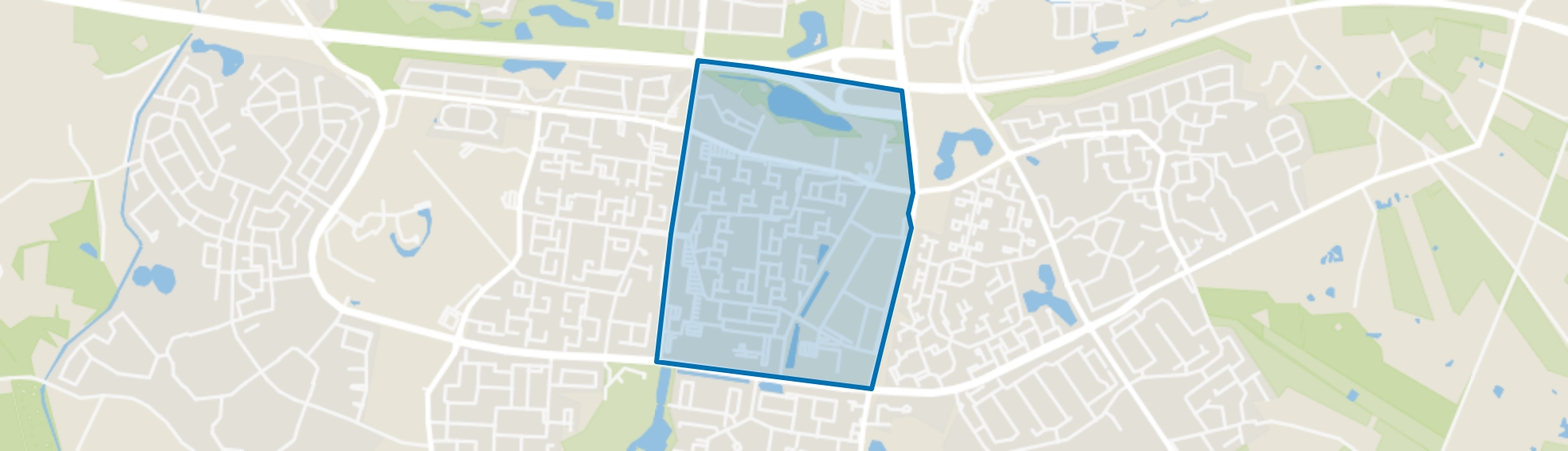 Wesselerbrink Noord-Oost, Enschede map