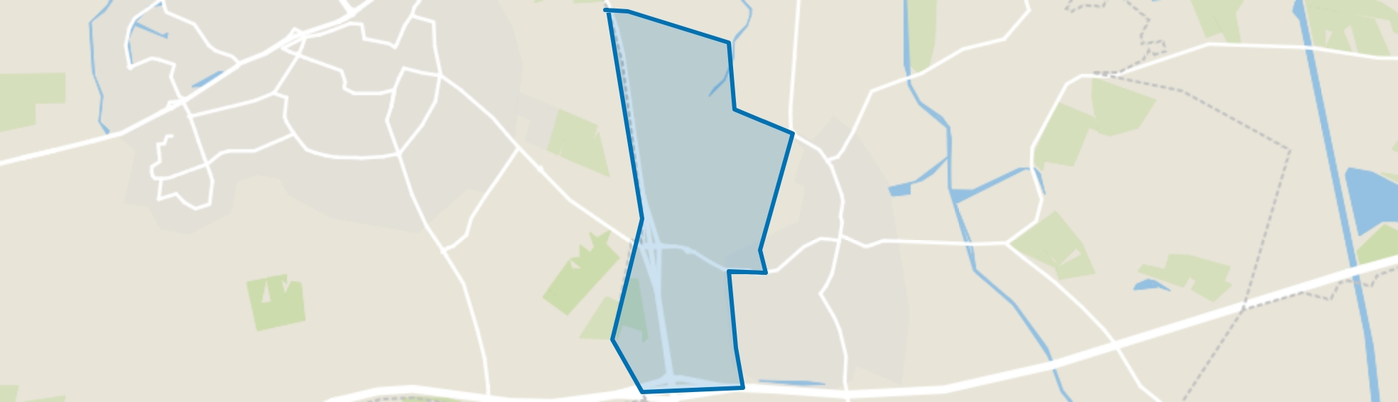 Verspreide huizen Enterveen en Elsslagen, Enter map