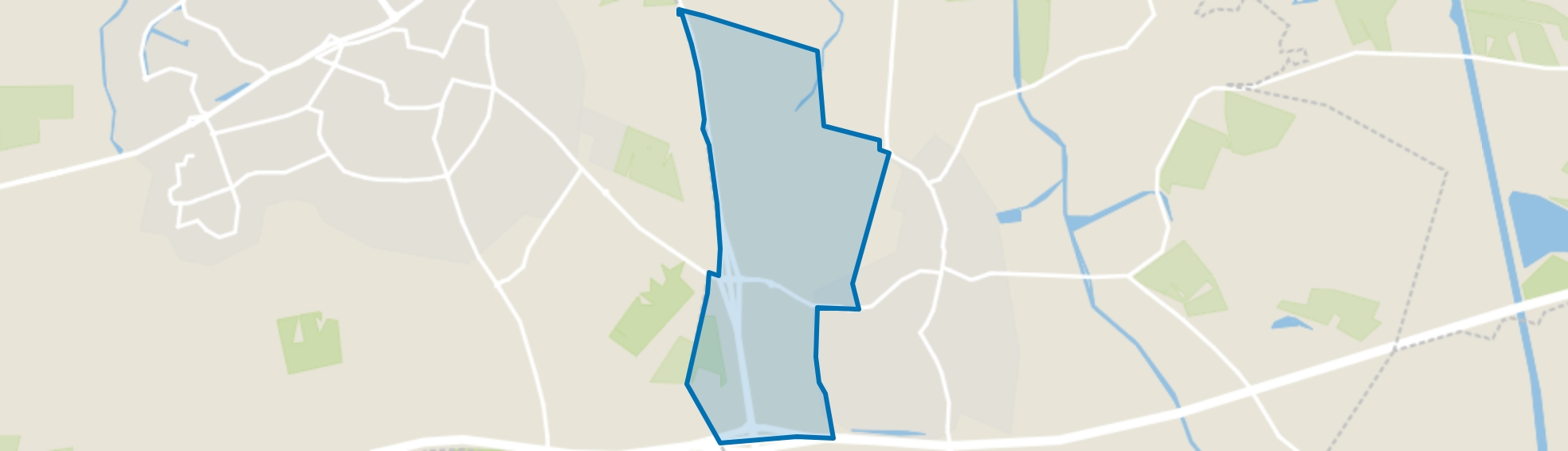 Verspreide huizen Enterveen en Elsslagen, Enter map