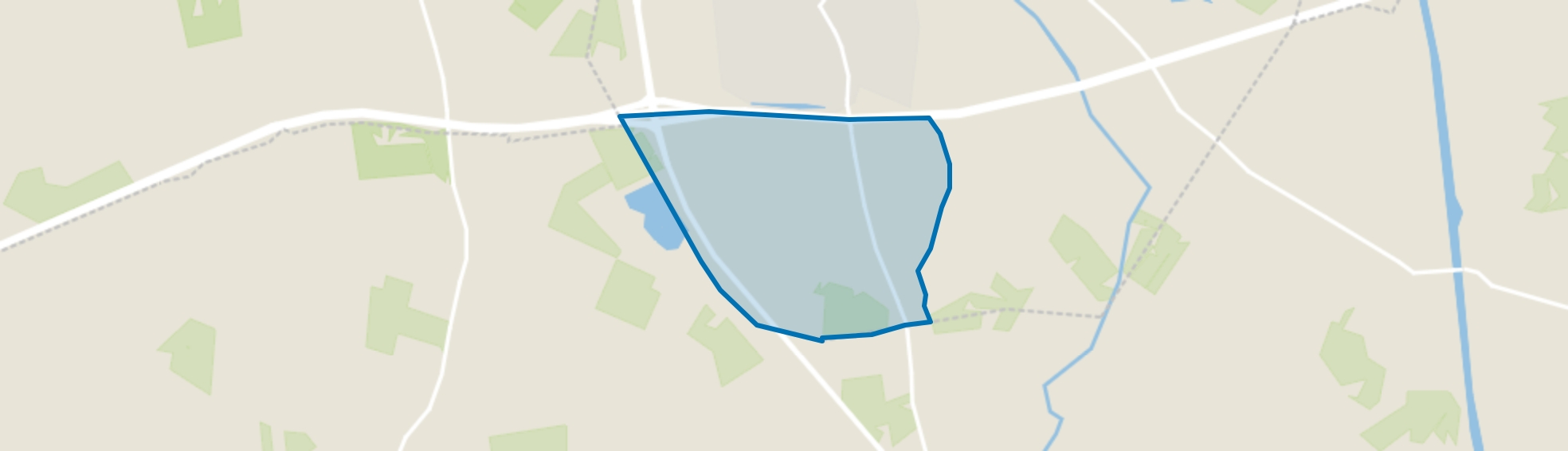 Verspreide huizen Zuiderveld, Enter map