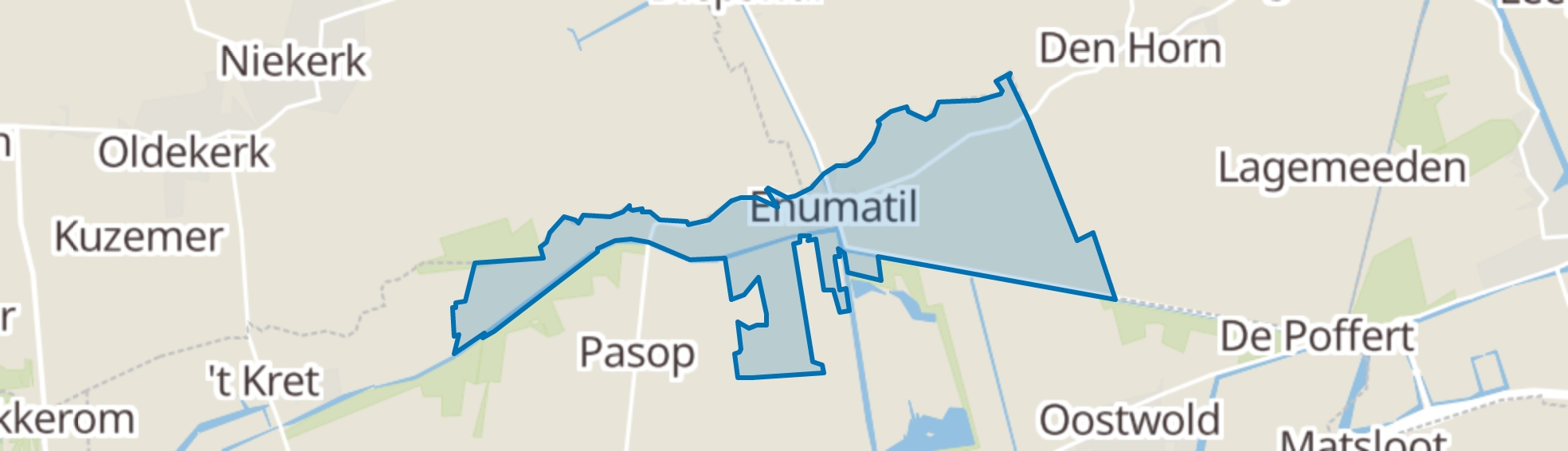 Enumatil map