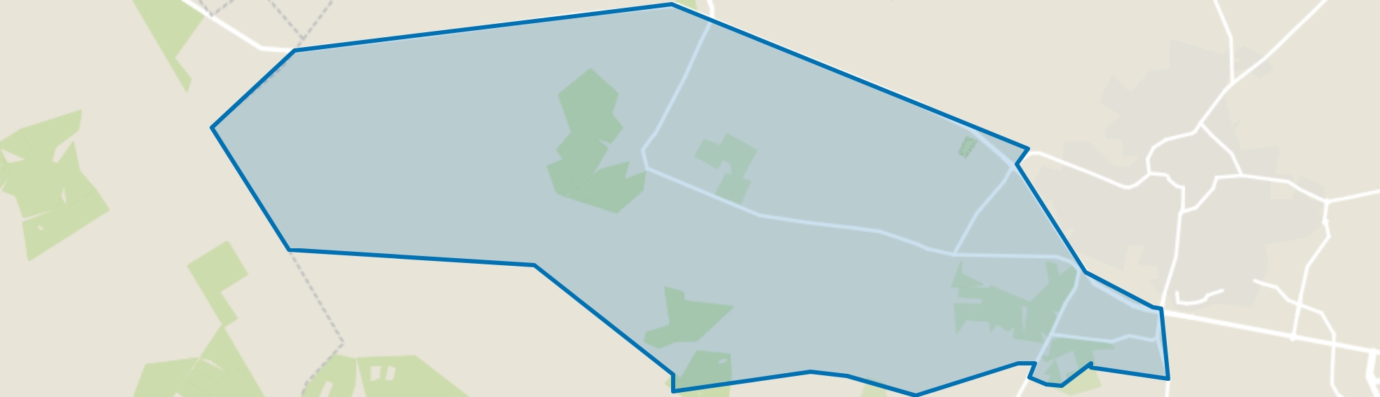 Buitengebied Epe West, Epe map