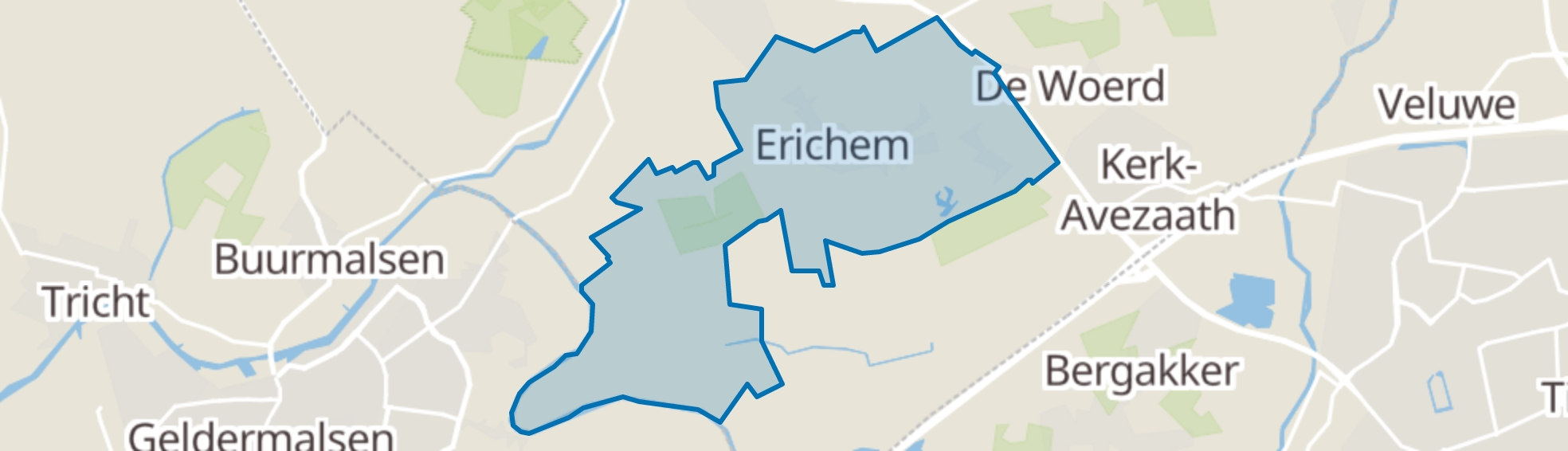 Erichem map