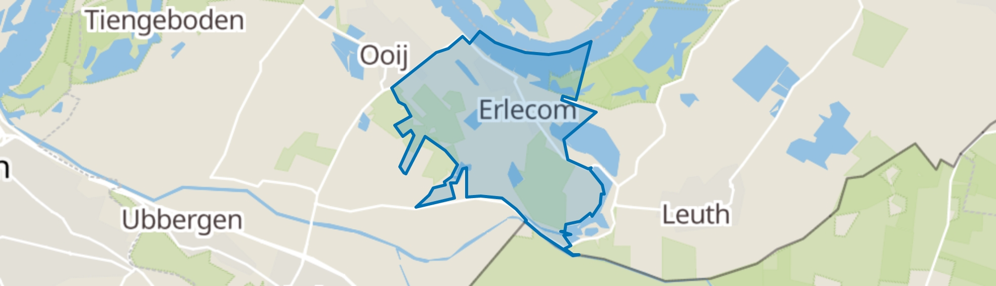 Erlecom map