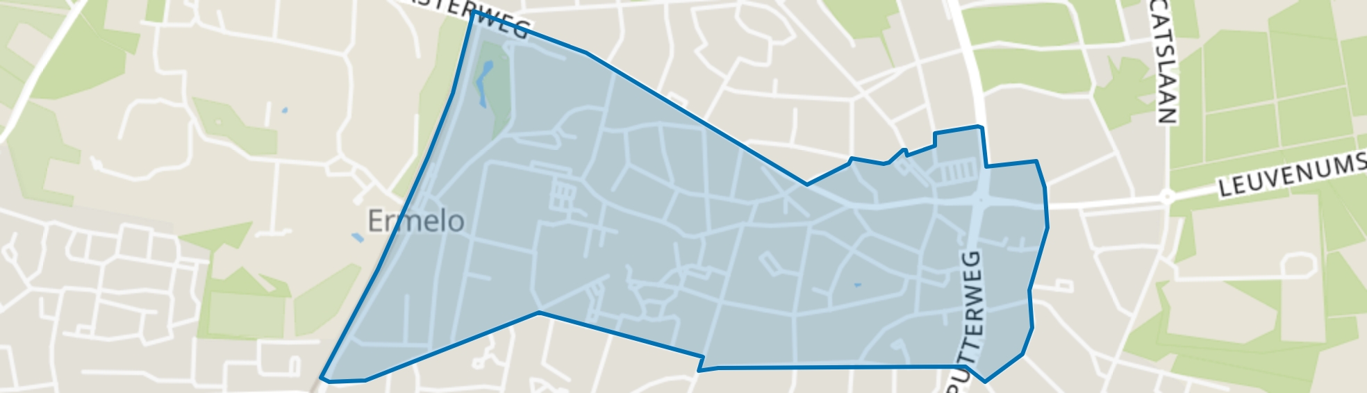 Ermelo - Centrum, Ermelo map