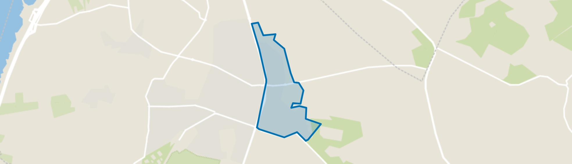 Ermelo-Oost, Ermelo map