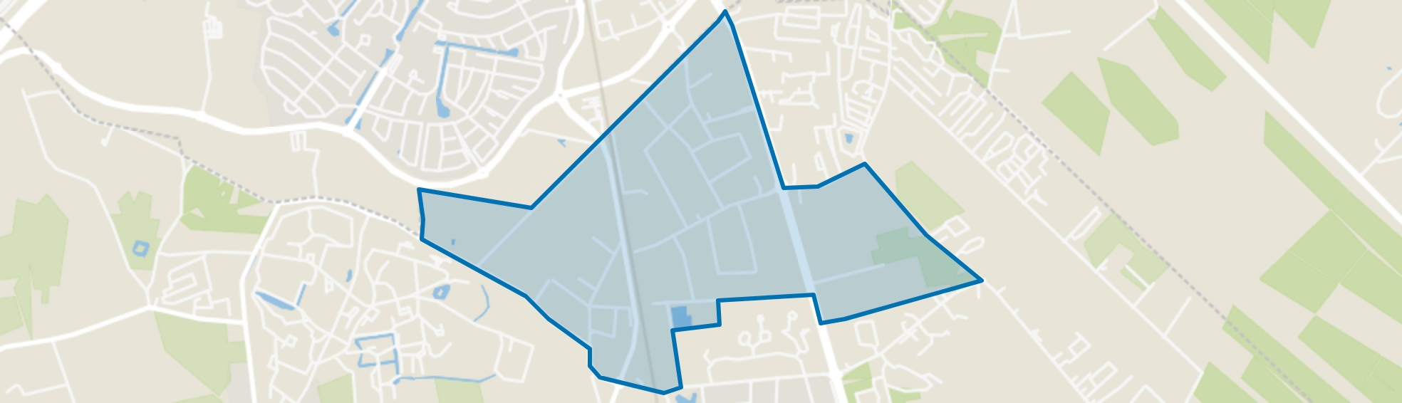 Veldzicht, Ermelo map