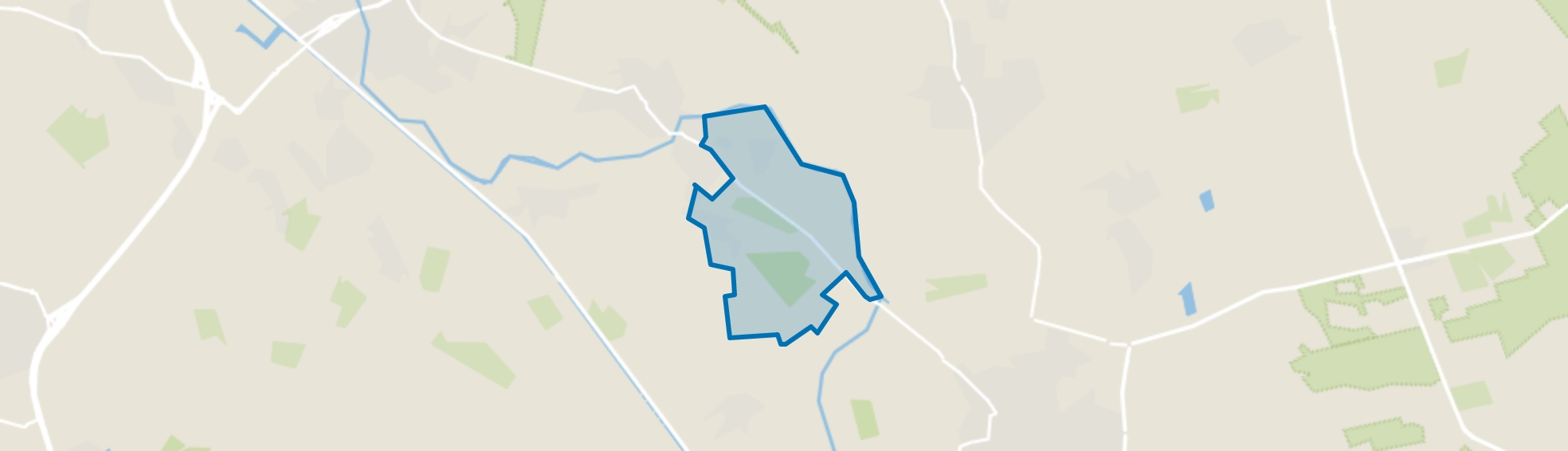 Buitengebied Hurkske en Hoek, Erp map