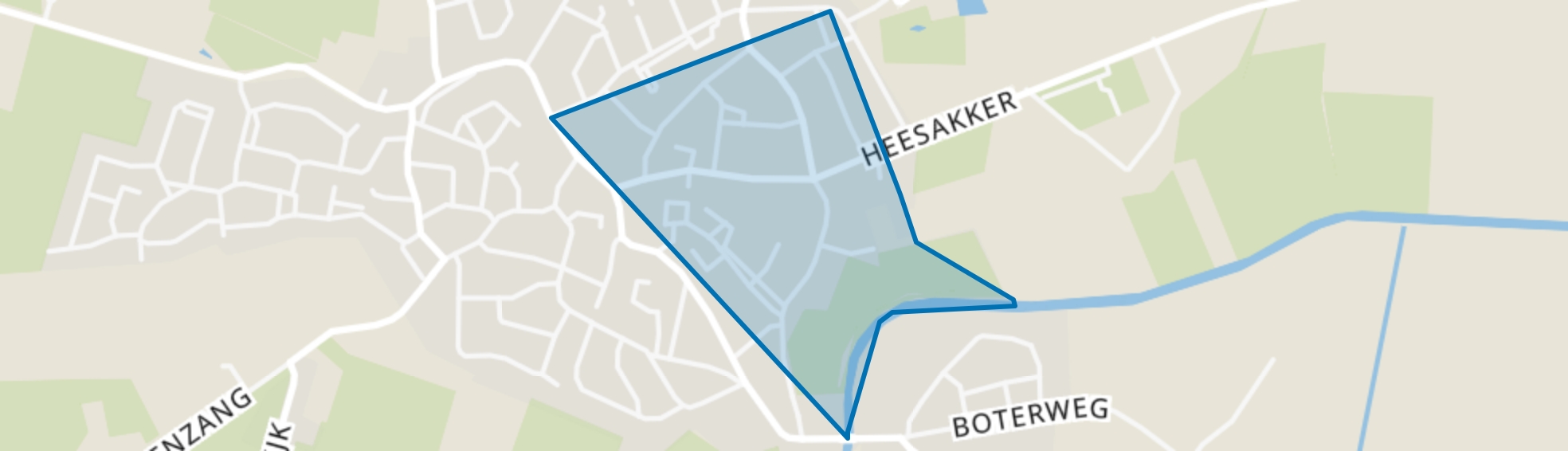 Erp Centrum, Erp map