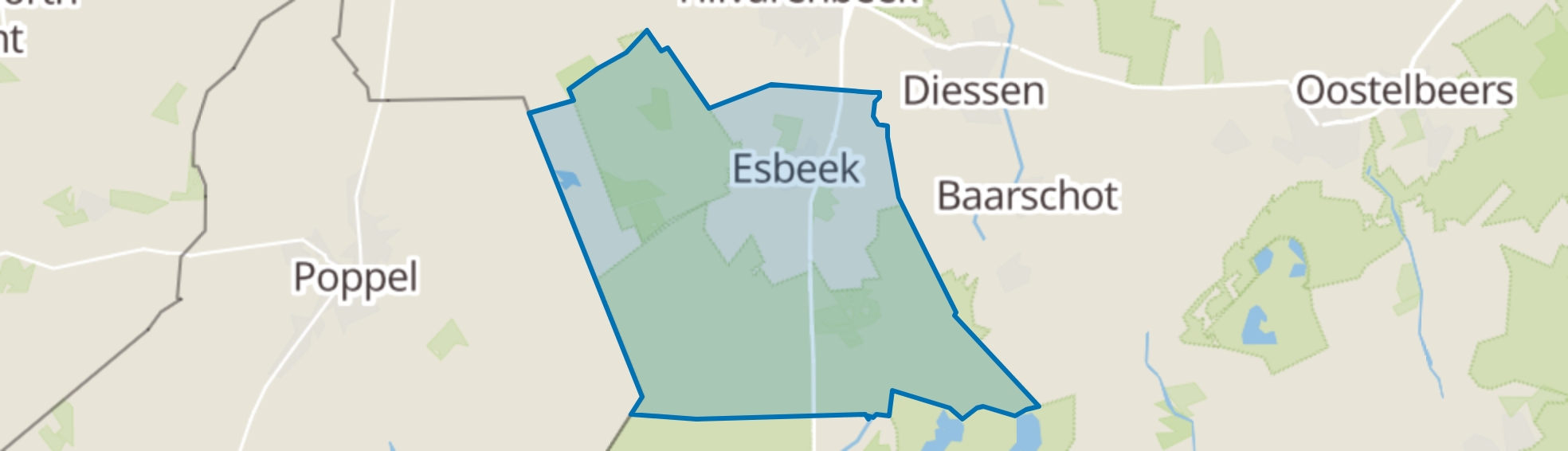 Esbeek map