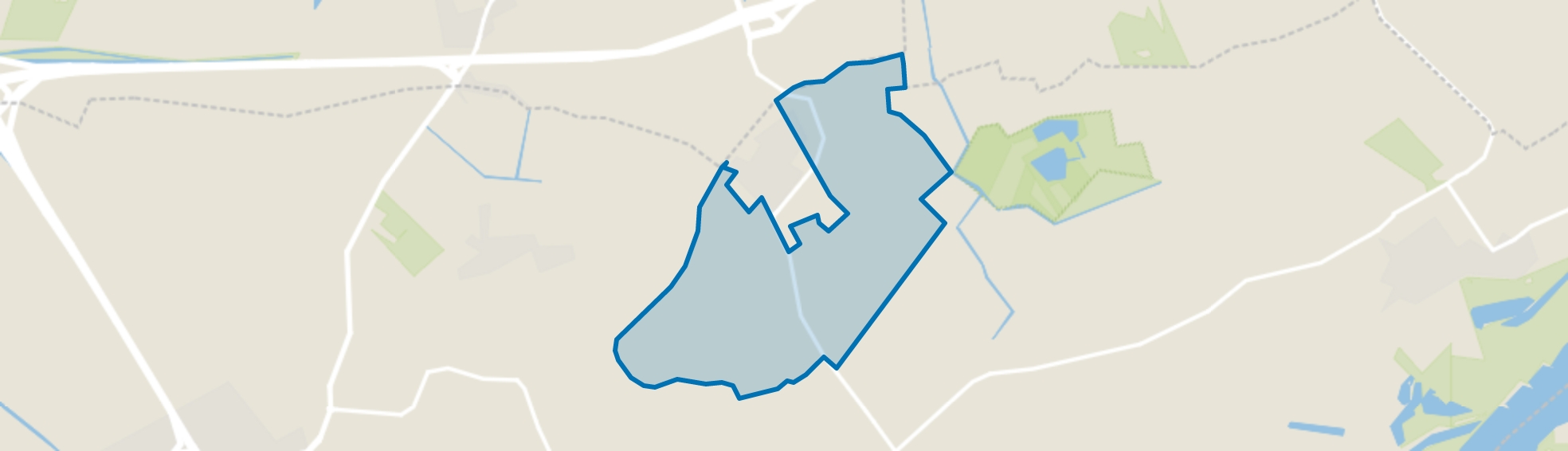 Verspreide huizen Est, Est map