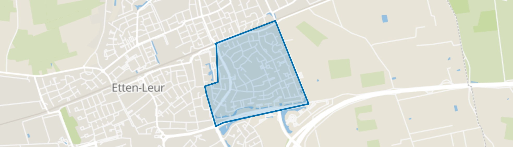 Het Hooghuis, Etten-Leur map
