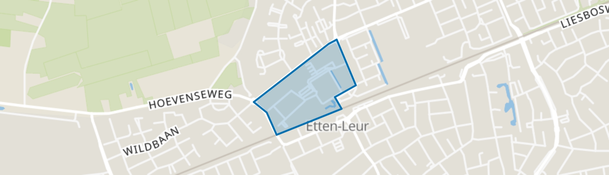 Sander-Banken 1, Etten-Leur map