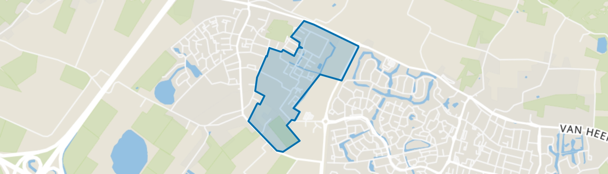 Ewijk-Keizershoeve, Ewijk map