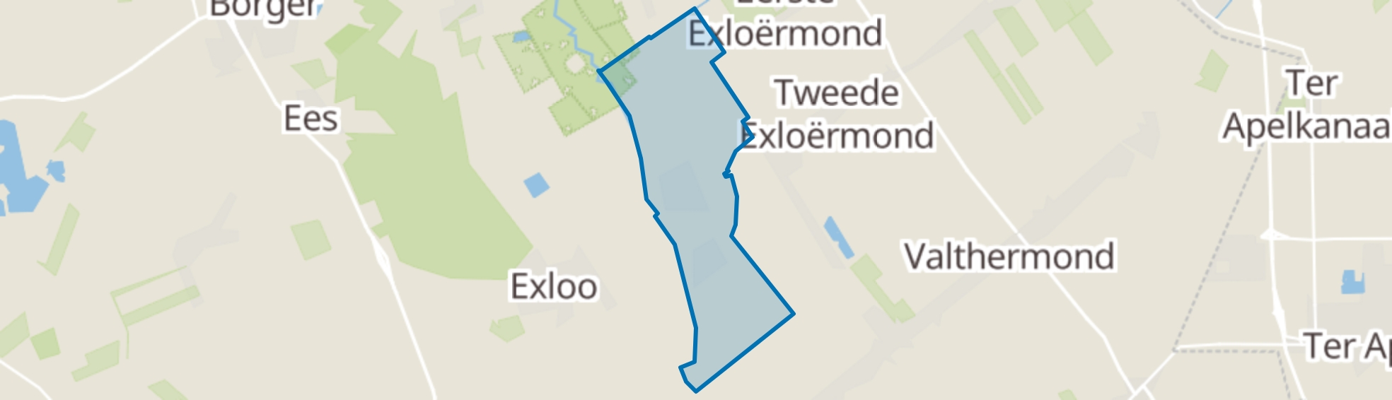 Exloërveen map
