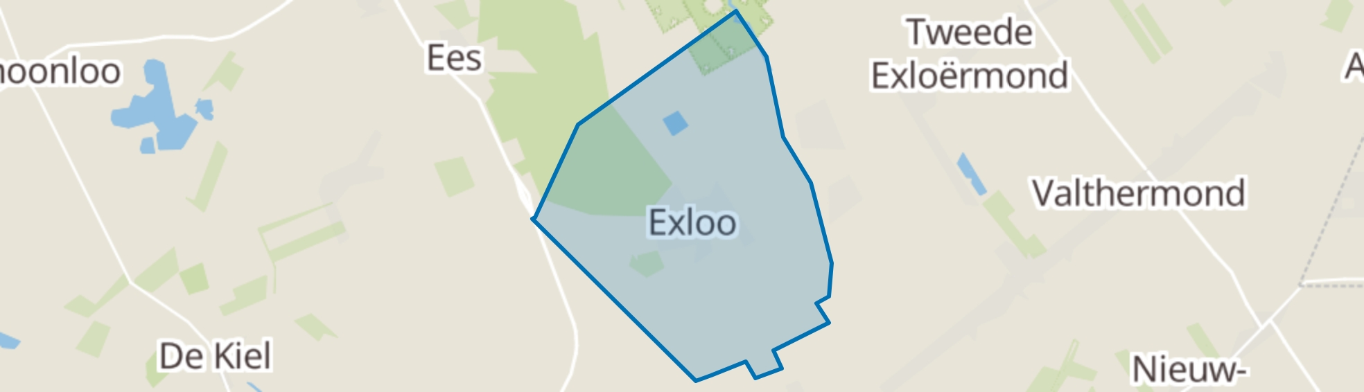 Exloo map