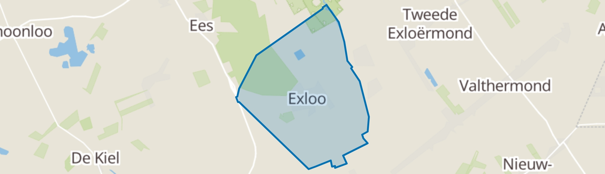 Exloo map