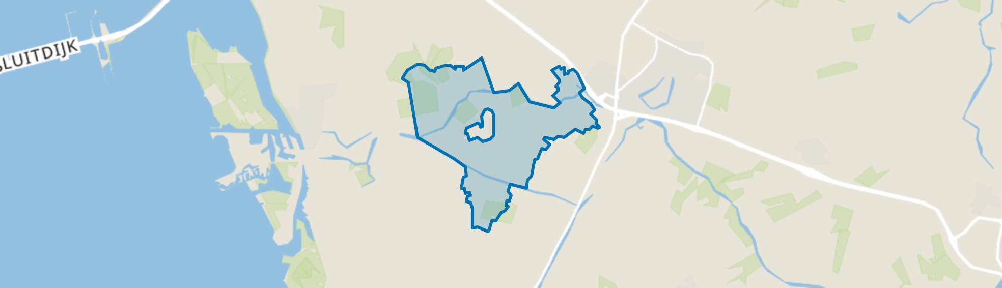 Verspreide huizen Exmorra, Exmorra map