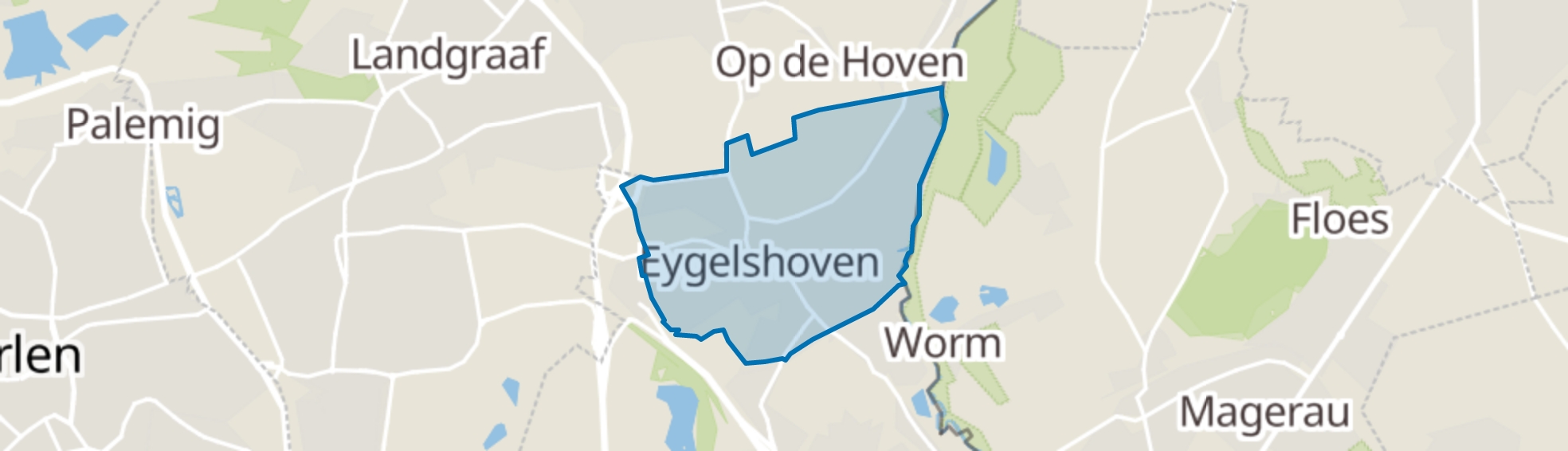 Eygelshoven map