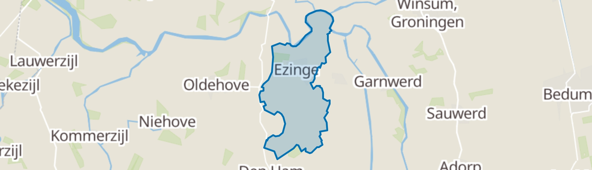 Ezinge map