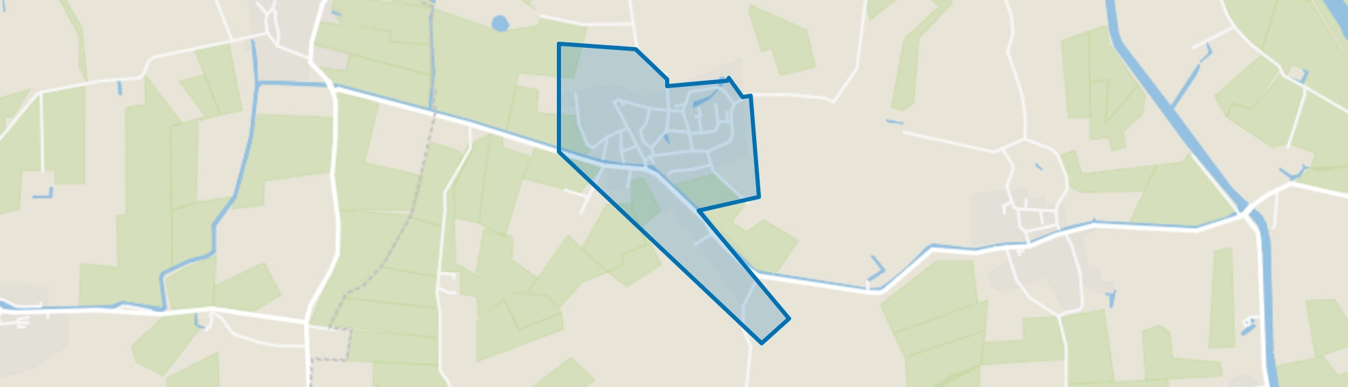 Ezinge, Feerwerd map