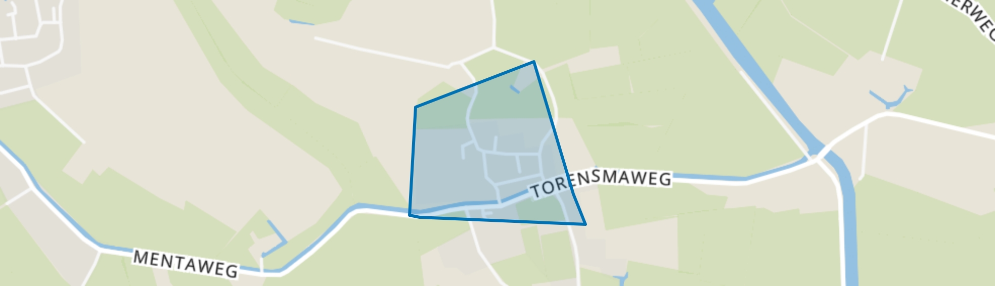 Feerwerd, Feerwerd map