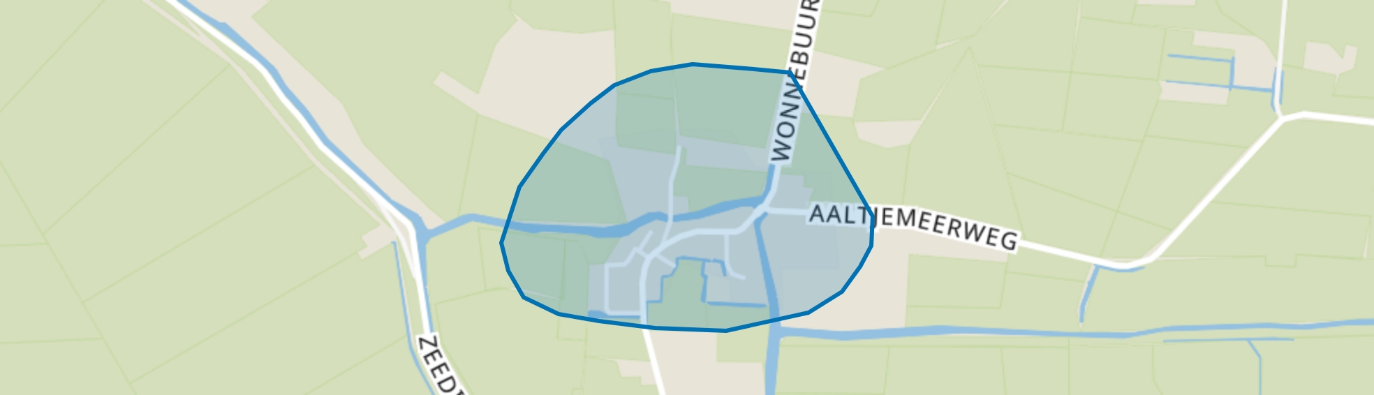Ferwoude, Ferwoude map