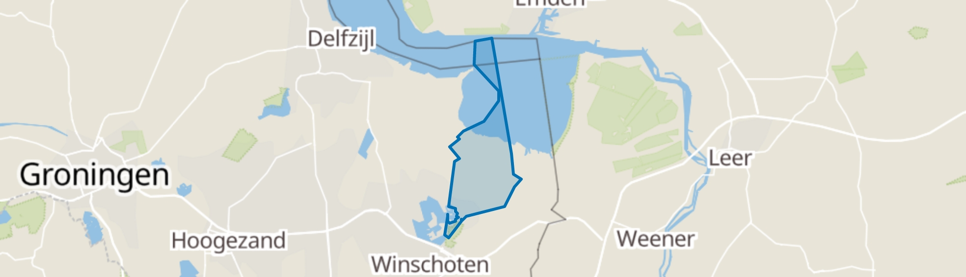 Finsterwolde map