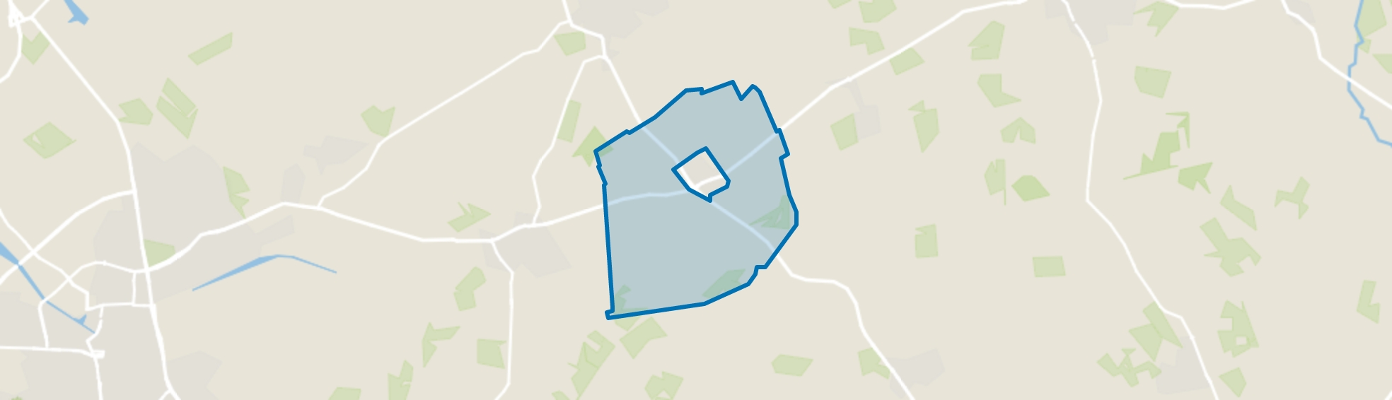 Verspreide huizen Fleringen, Fleringen map