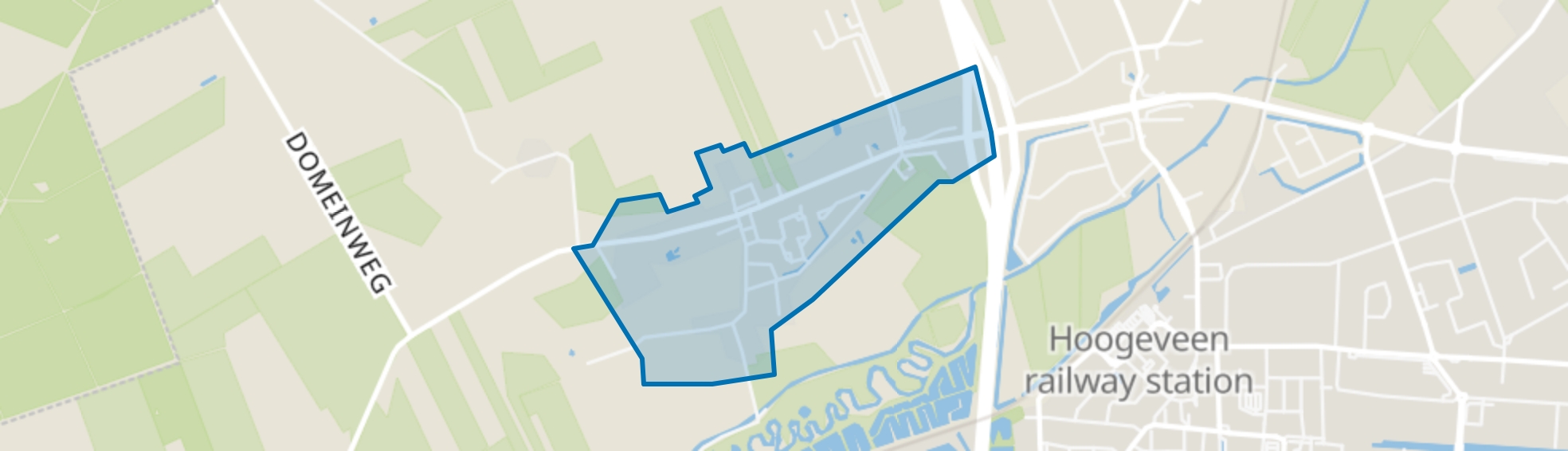 Fluitenberg kern, Fluitenberg map