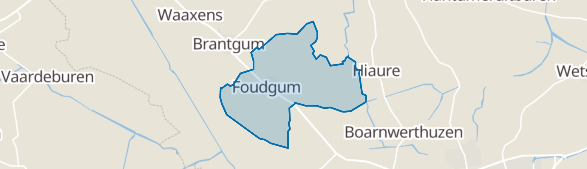 Foudgum map