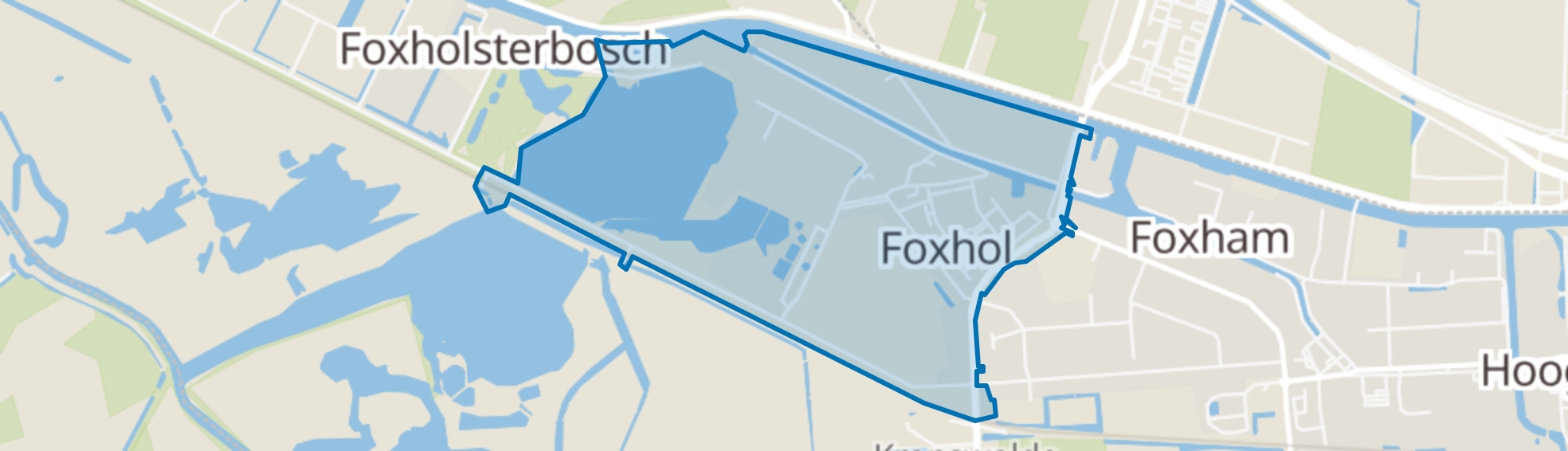 Foxhol map