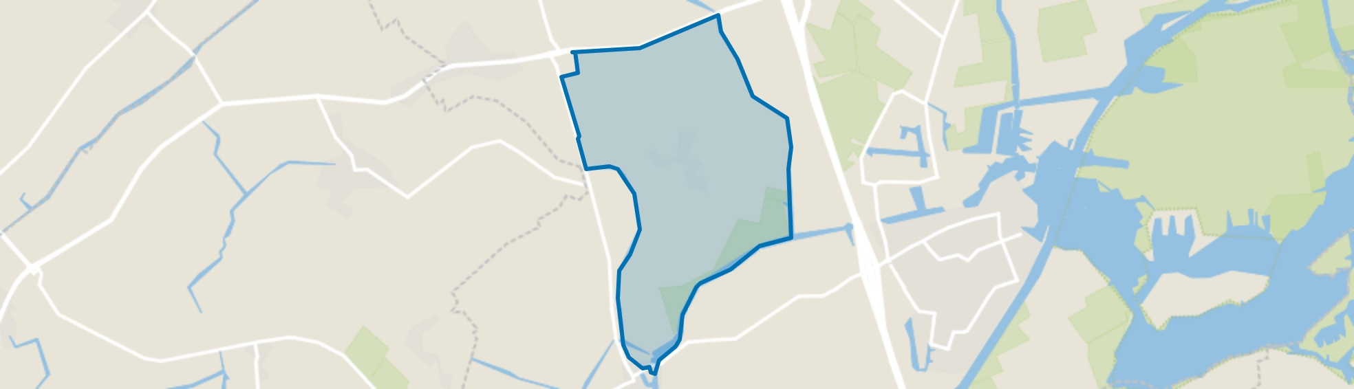 Friens, Friens map