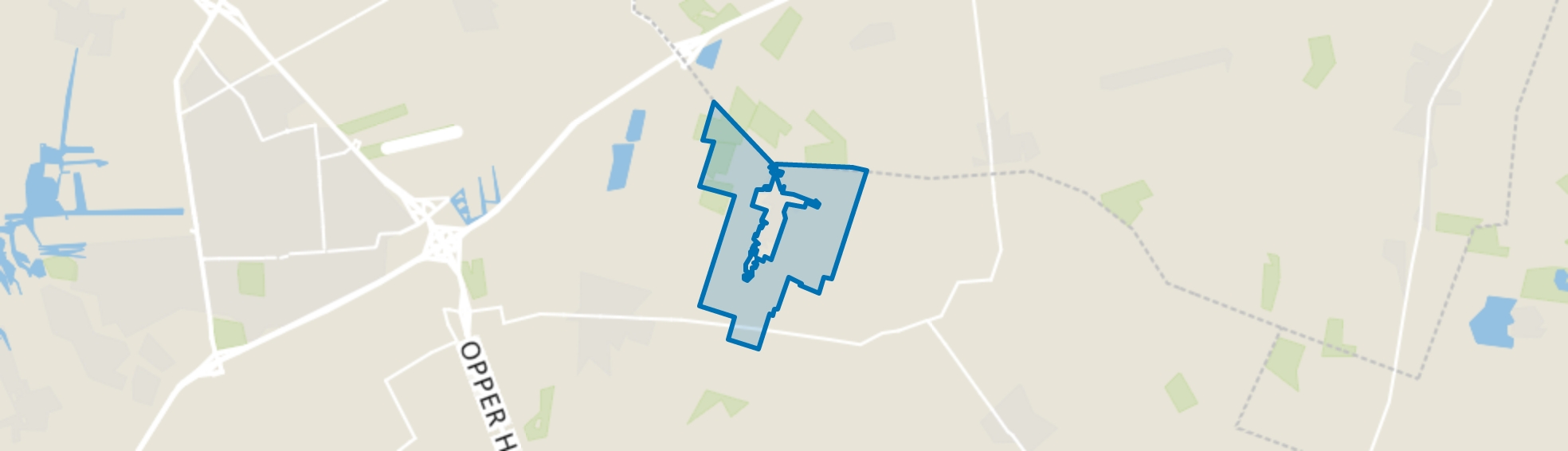 Frieschepalen-Buitengebied, Frieschepalen map