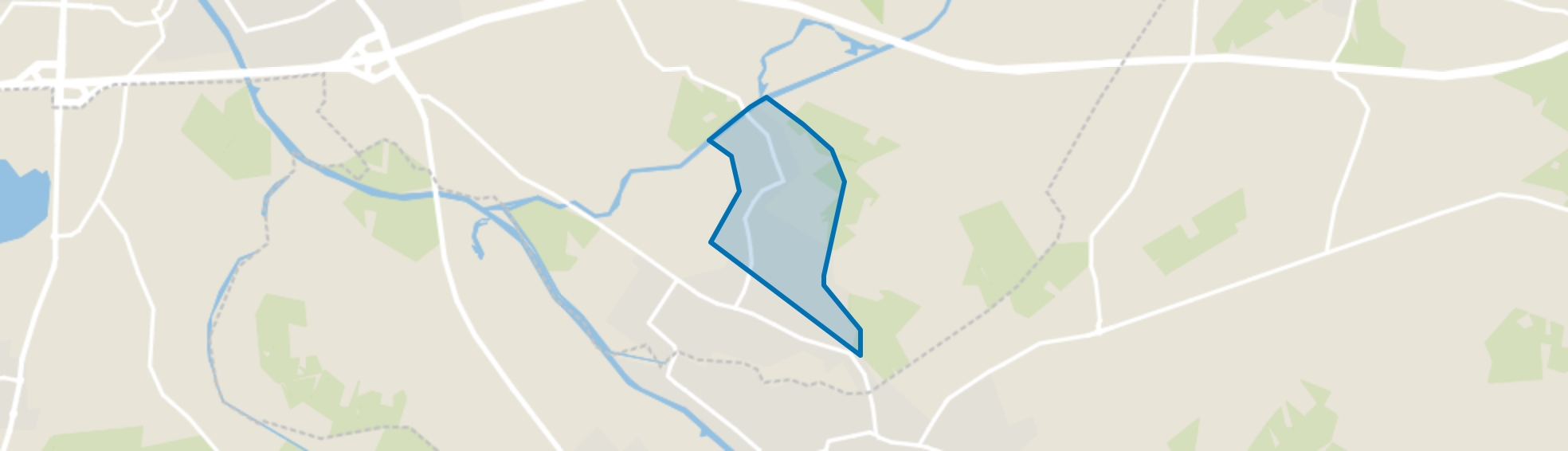 Het Hartger en de Elshof-Noord, Gaanderen map