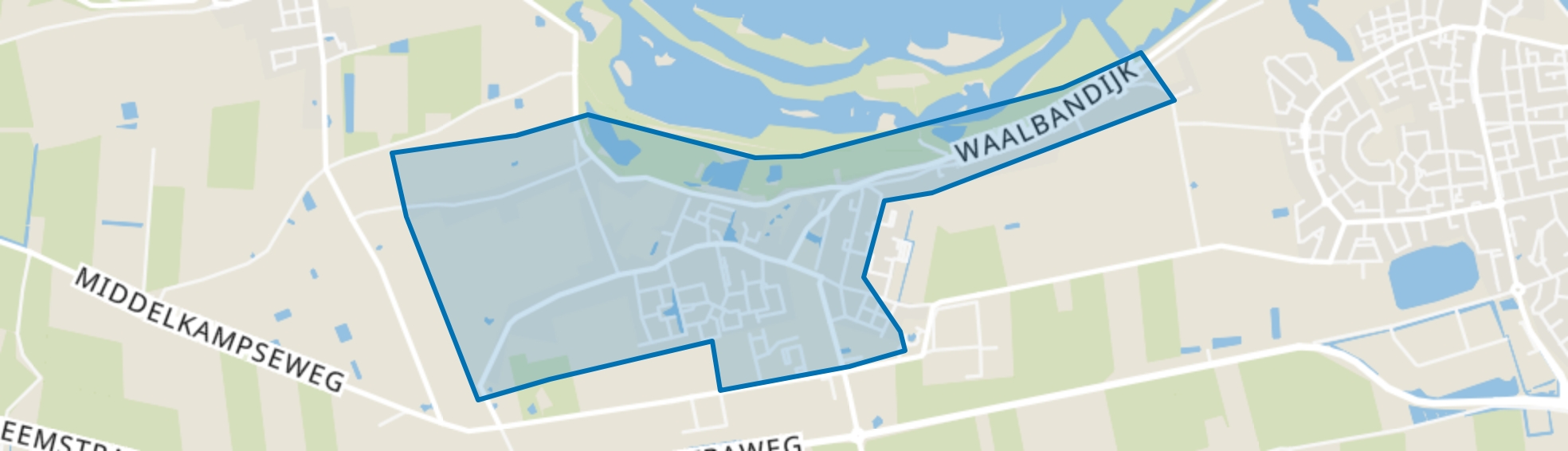 Gameren, Gameren map