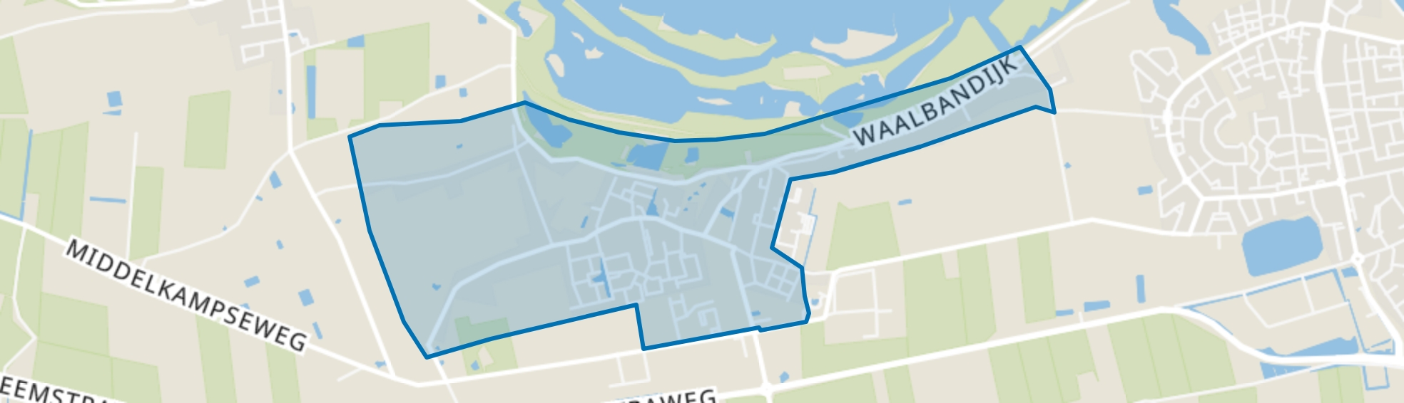 Gameren, Gameren map