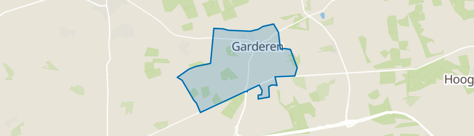 Garderen map