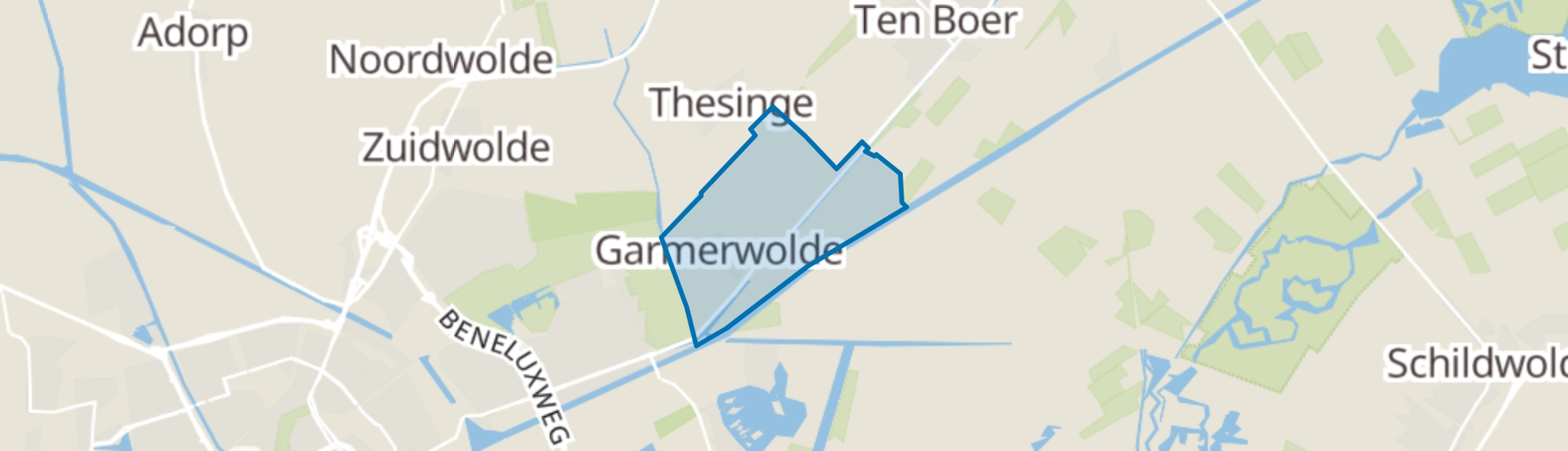Garmerwolde map