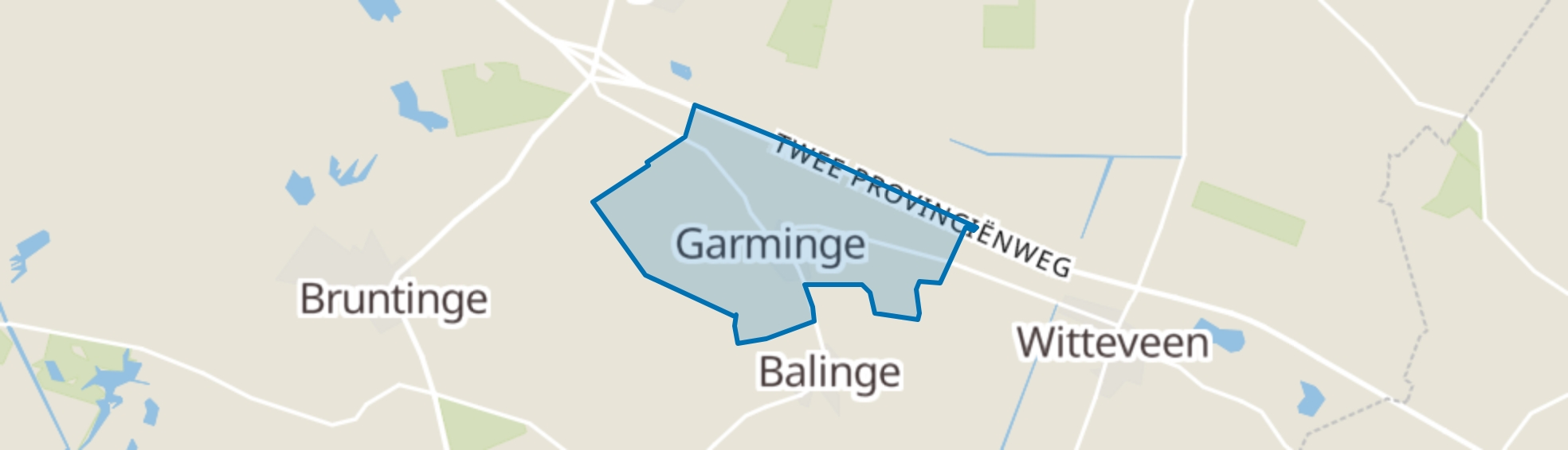 Garminge map