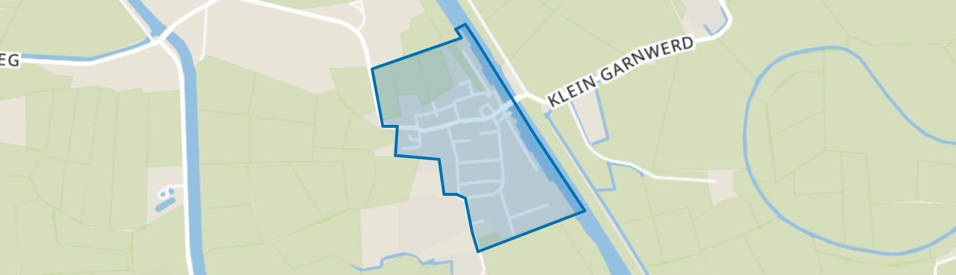 Garnwerd, Garnwerd map