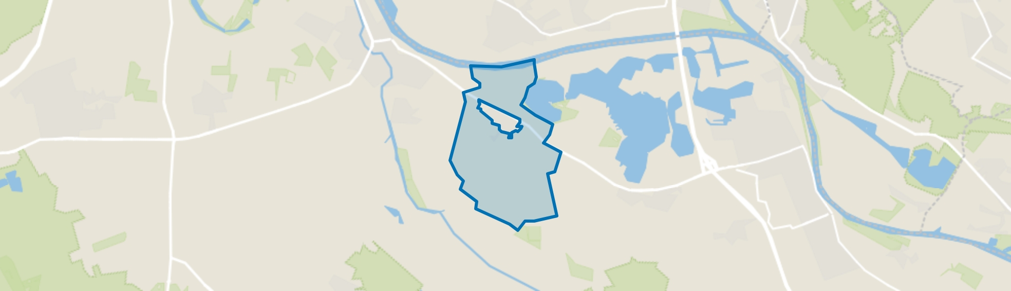 Gassel buitengebied, Gassel map